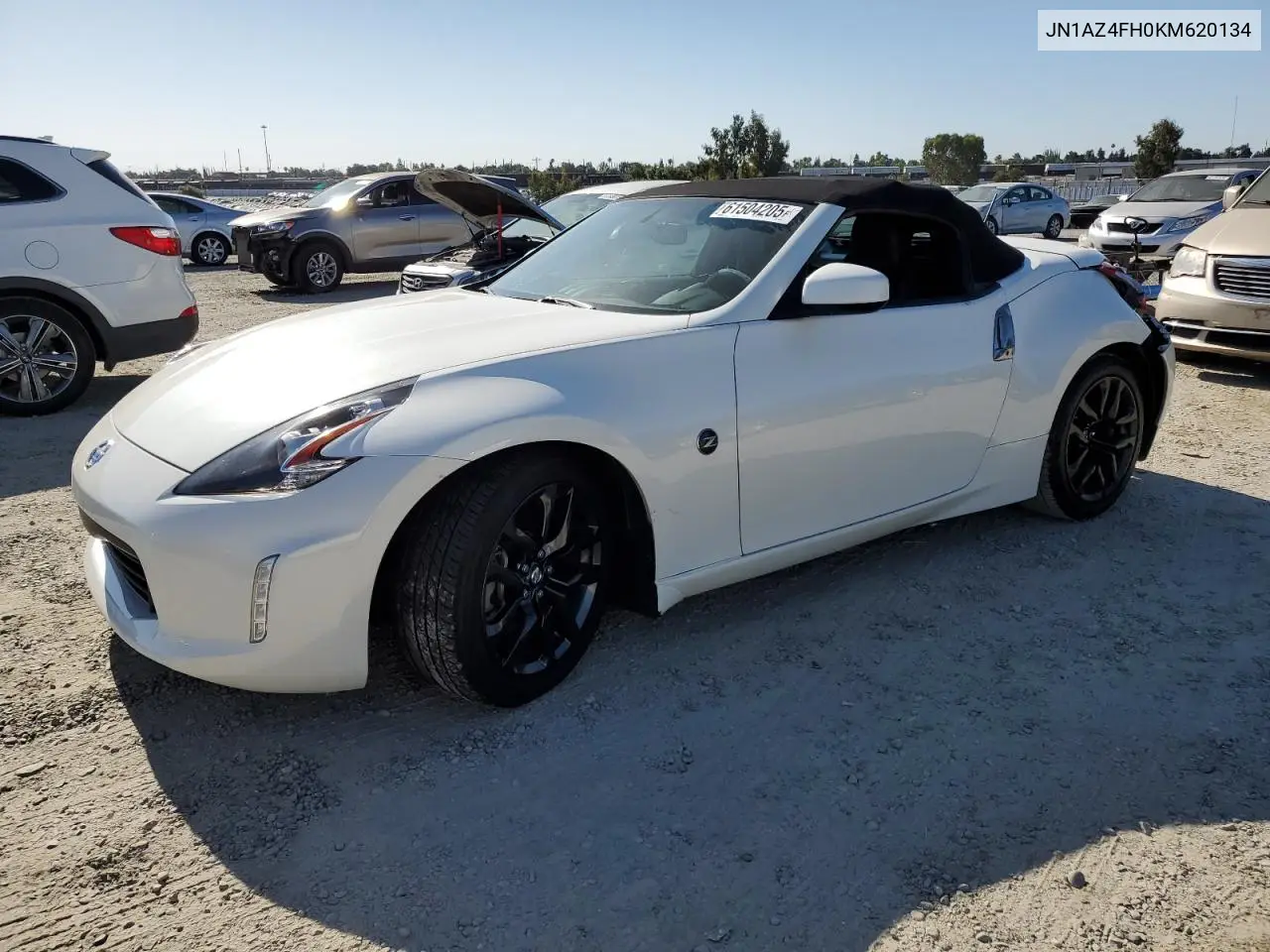 2019 Nissan 370Z Base VIN: JN1AZ4FH0KM620134 Lot: 61504205