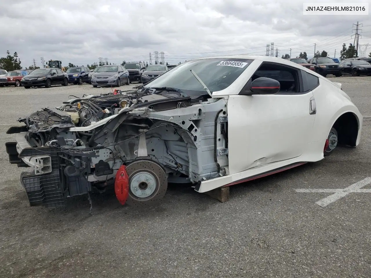 2020 Nissan 370Z Base VIN: JN1AZ4EH9LM821016 Lot: 53664555