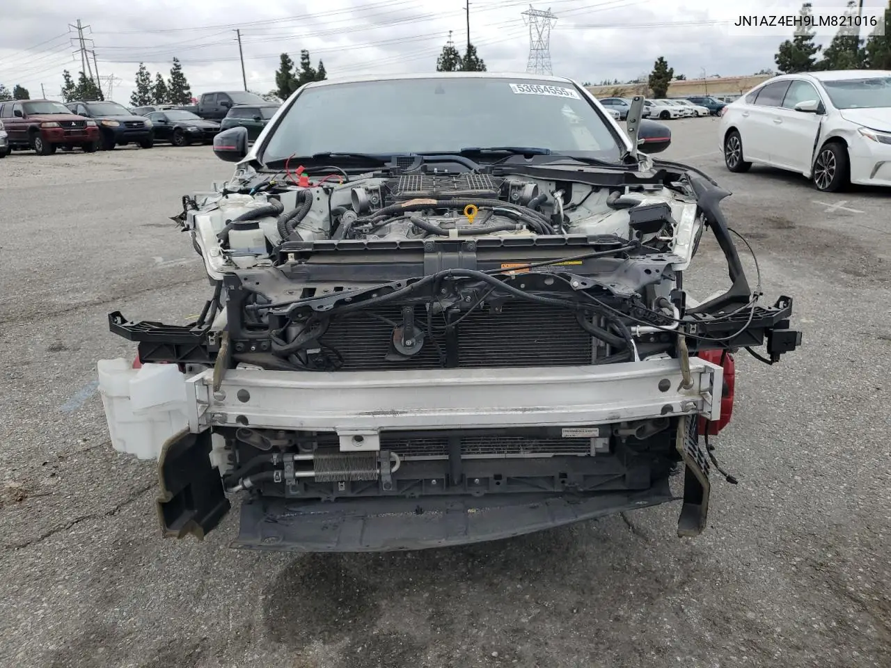 2020 Nissan 370Z Base VIN: JN1AZ4EH9LM821016 Lot: 53664555