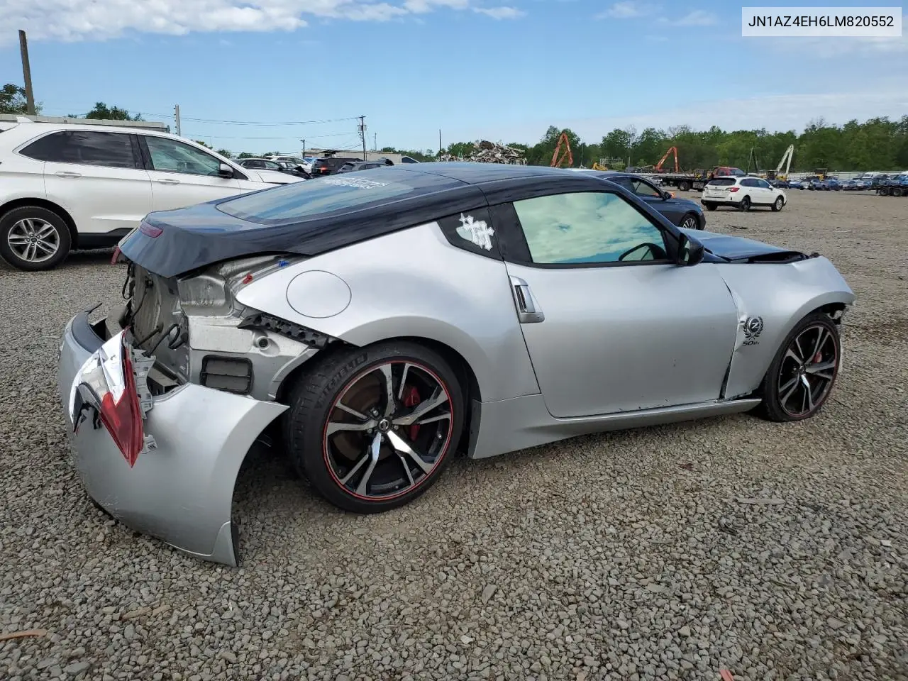 2020 Nissan 370Z Base VIN: JN1AZ4EH6LM820552 Lot: 55721215