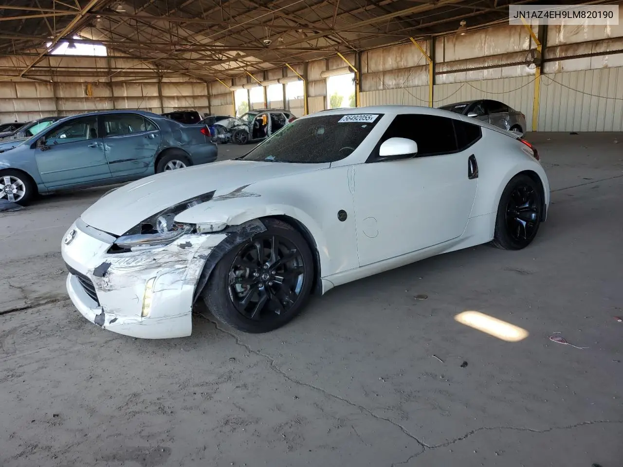 2020 Nissan 370Z Base VIN: JN1AZ4EH9LM820190 Lot: 56492055