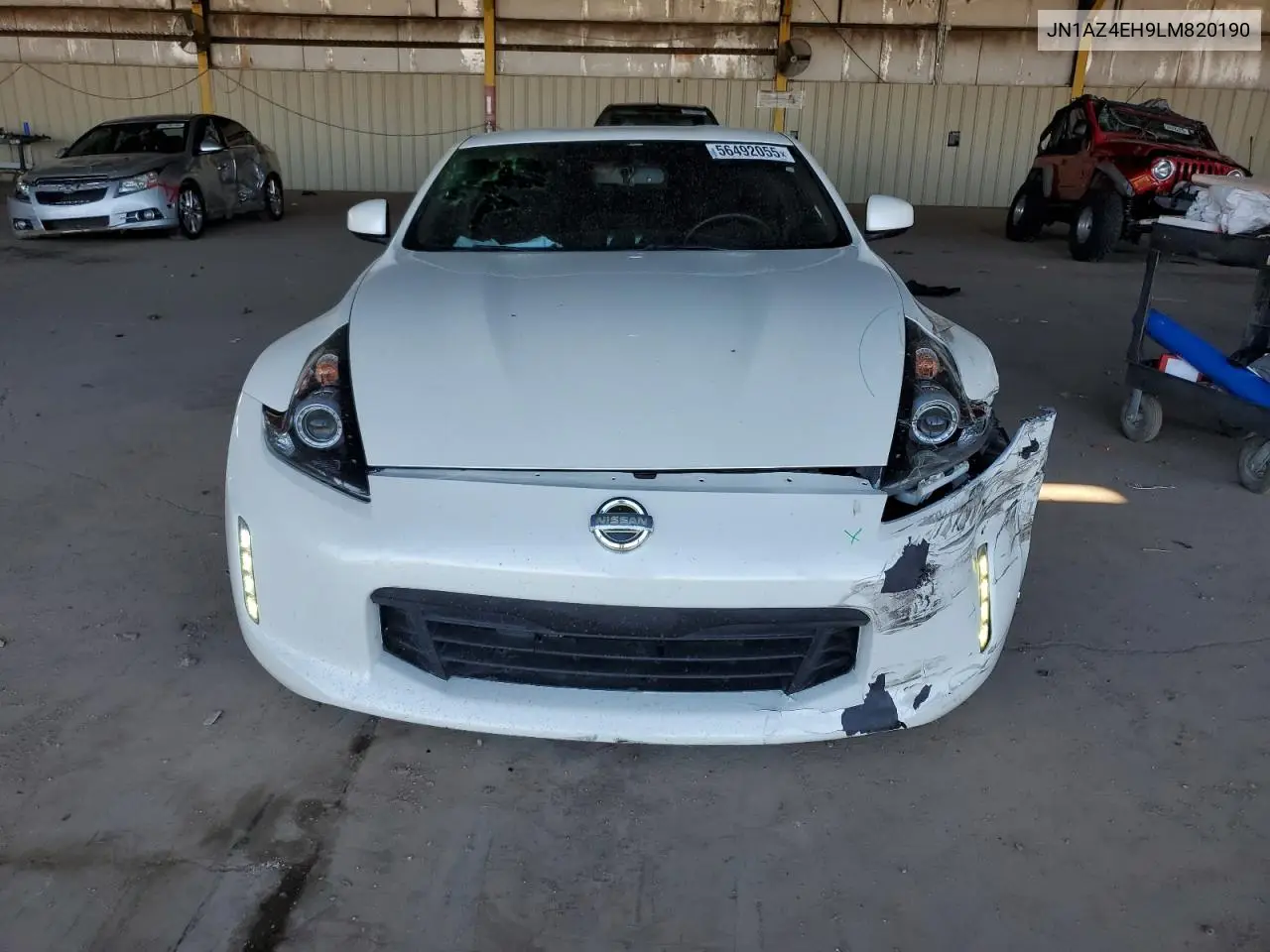 2020 Nissan 370Z Base VIN: JN1AZ4EH9LM820190 Lot: 56492055