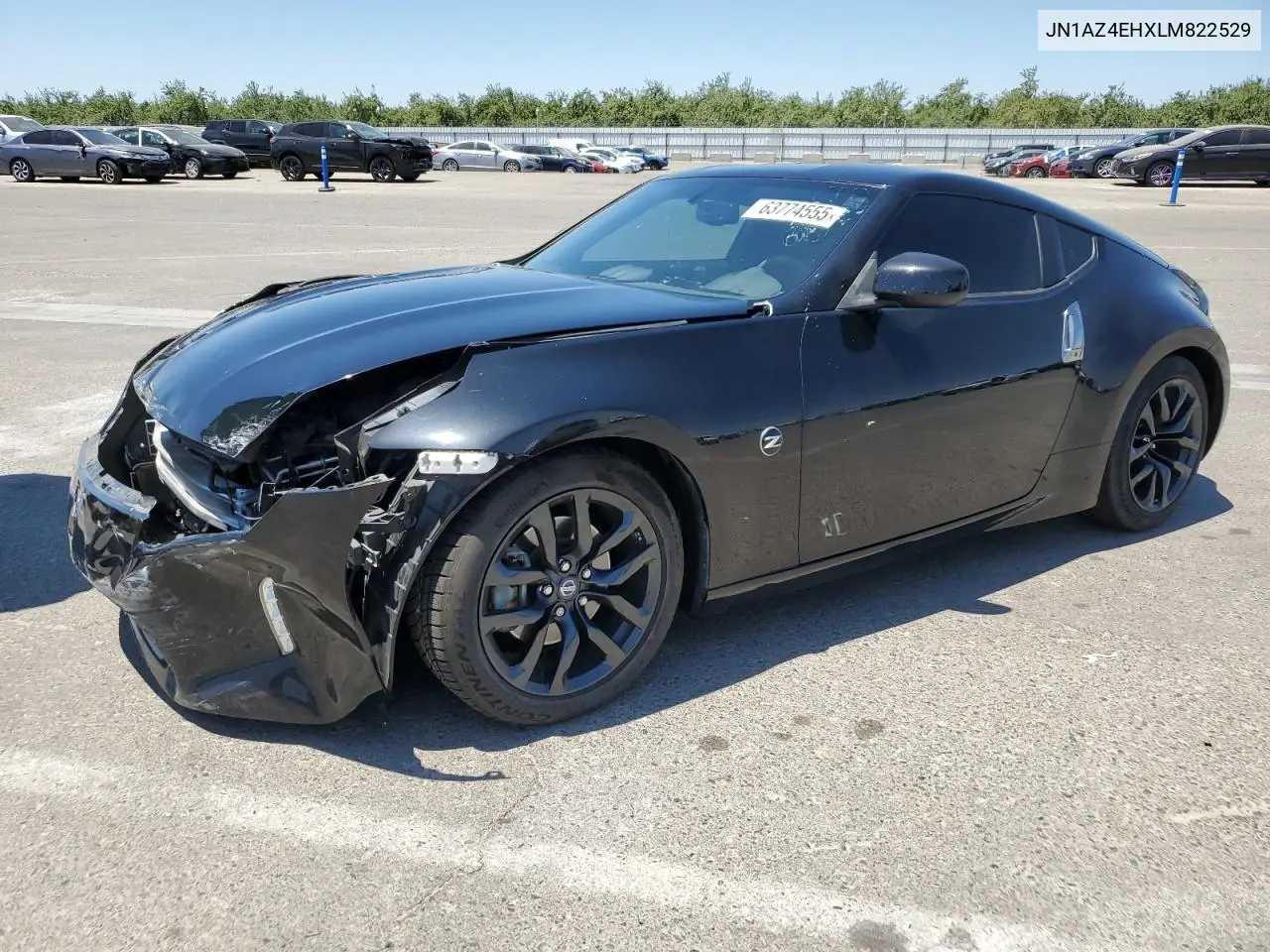 2020 Nissan 370Z Base VIN: JN1AZ4EHXLM822529 Lot: 63774555