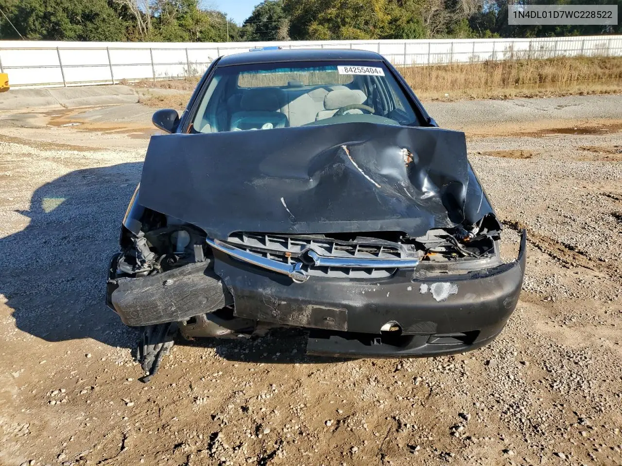 1998 Nissan Altima Xe VIN: 1N4DL01D7WC228522 Lot: 50413465