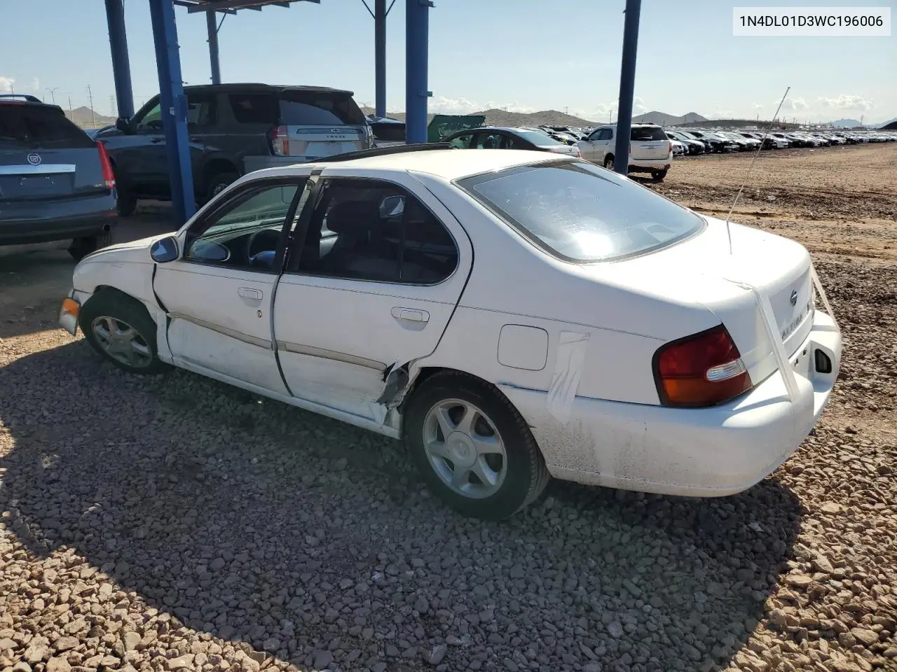 1998 Nissan Altima Xe VIN: 1N4DL01D3WC196006 Lot: 59928945