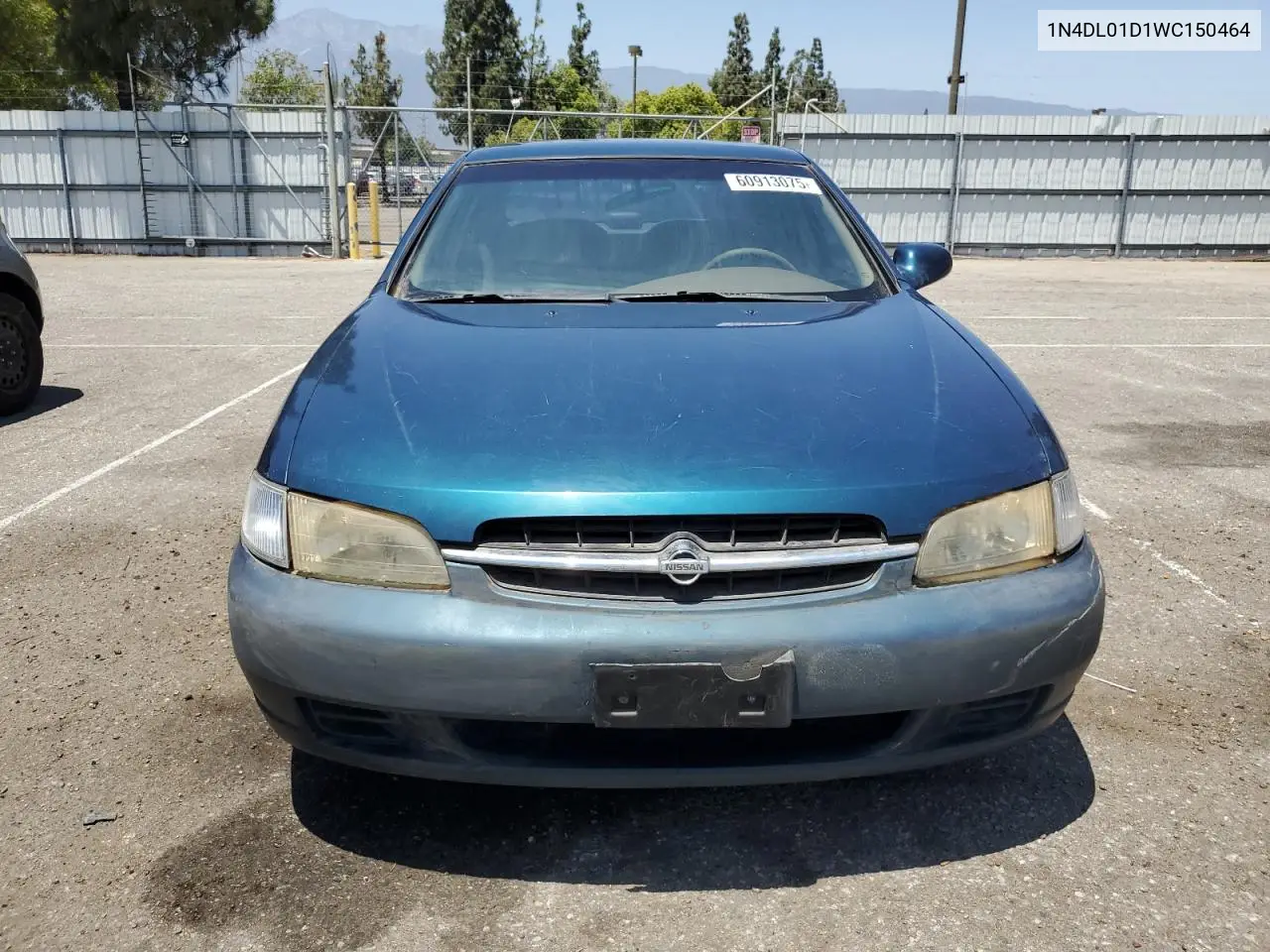 1998 Nissan Altima Xe VIN: 1N4DL01D1WC150464 Lot: 60913075