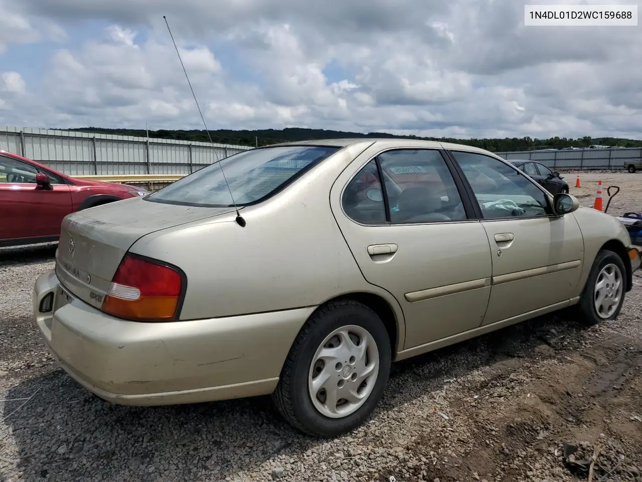 1998 Nissan Altima Xe VIN: 1N4DL01D2WC159688 Lot: 61216625