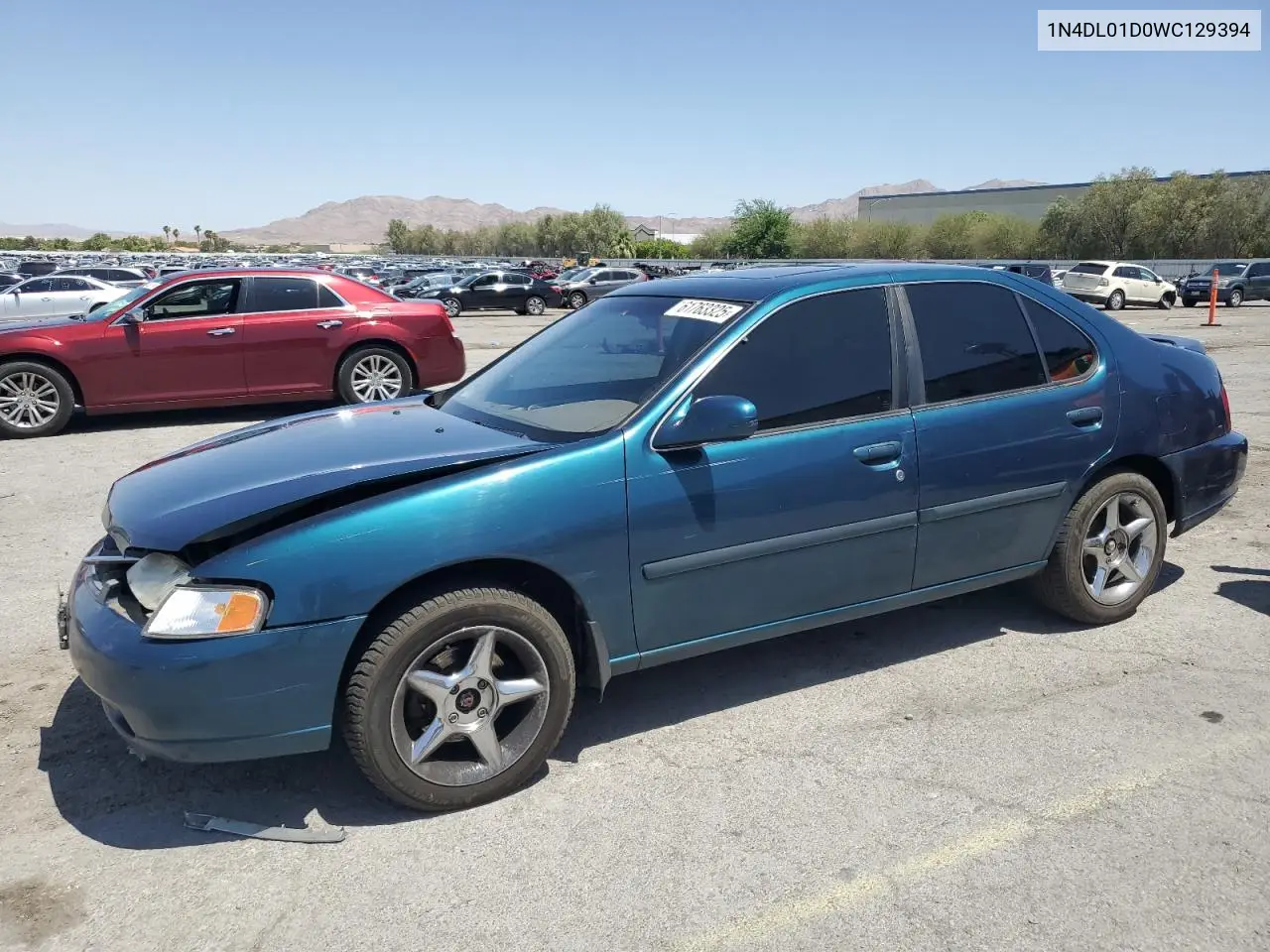 1998 Nissan Altima Xe VIN: 1N4DL01D0WC129394 Lot: 61763325