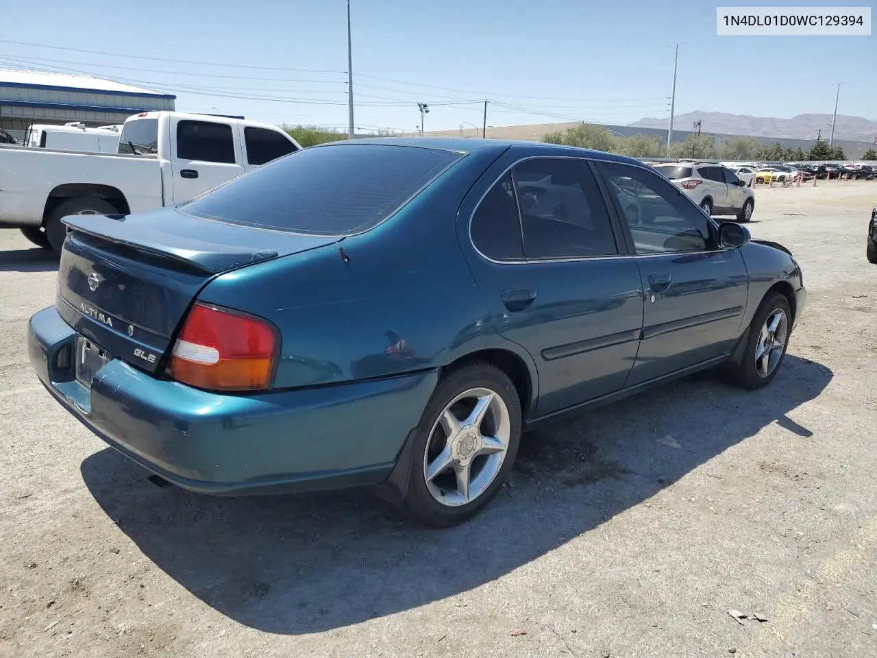 1998 Nissan Altima Xe VIN: 1N4DL01D0WC129394 Lot: 61763325
