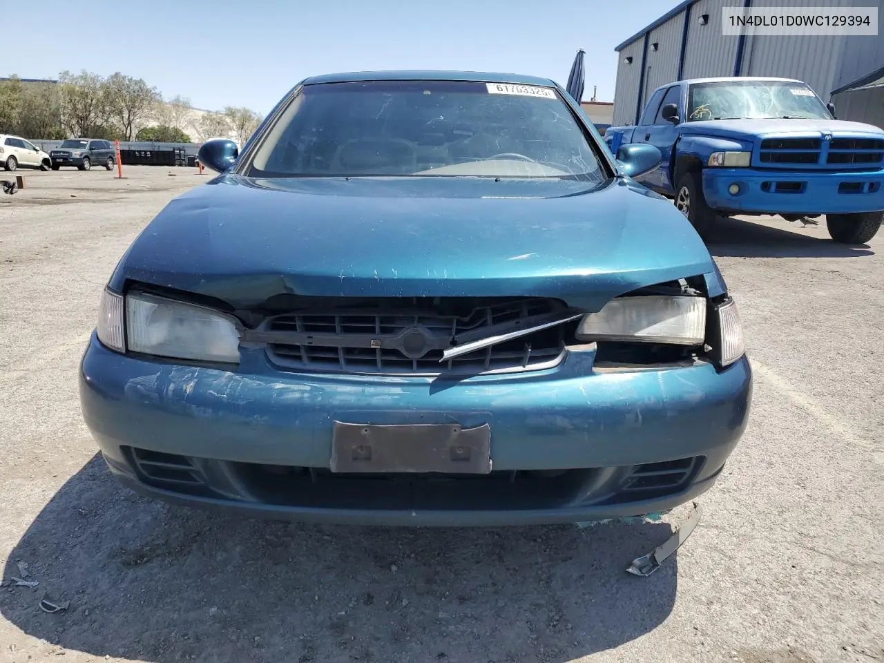 1998 Nissan Altima Xe VIN: 1N4DL01D0WC129394 Lot: 61763325
