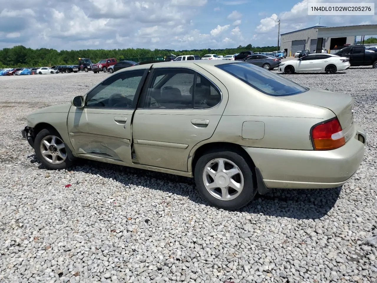 1998 Nissan Altima Xe VIN: 1N4DL01D2WC205276 Lot: 61791705