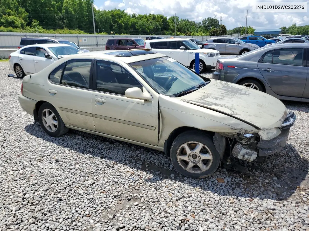 1998 Nissan Altima Xe VIN: 1N4DL01D2WC205276 Lot: 61791705