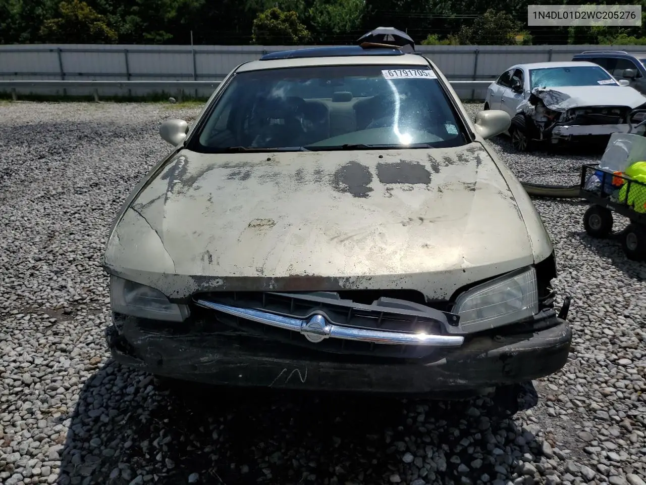 1998 Nissan Altima Xe VIN: 1N4DL01D2WC205276 Lot: 61791705