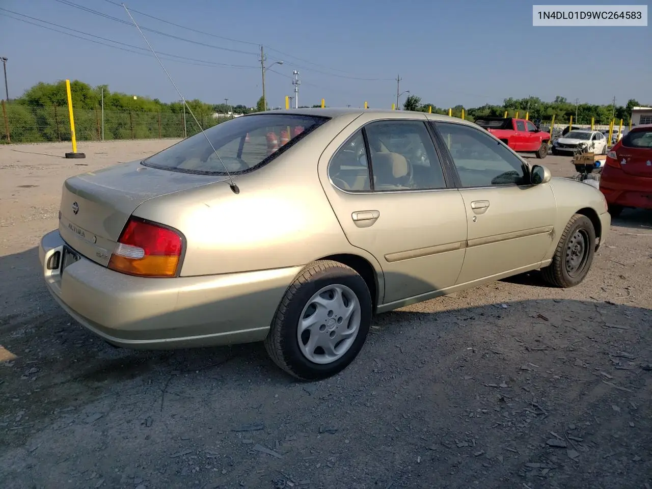 1998 Nissan Altima Xe VIN: 1N4DL01D9WC264583 Lot: 62111635