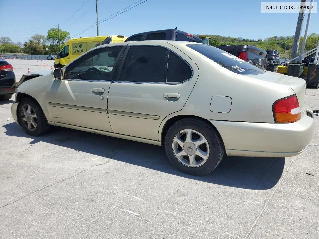 1999 Nissan Altima Xe VIN: 1N4DL01D0XC199057 Lot: 53459435