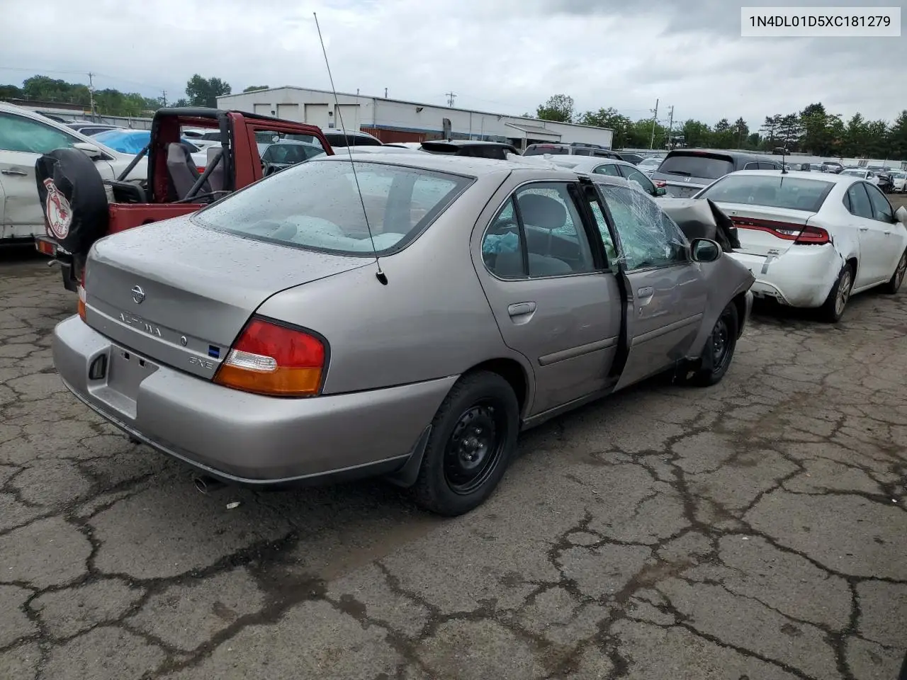1999 Nissan Altima Xe VIN: 1N4DL01D5XC181279 Lot: 62405915