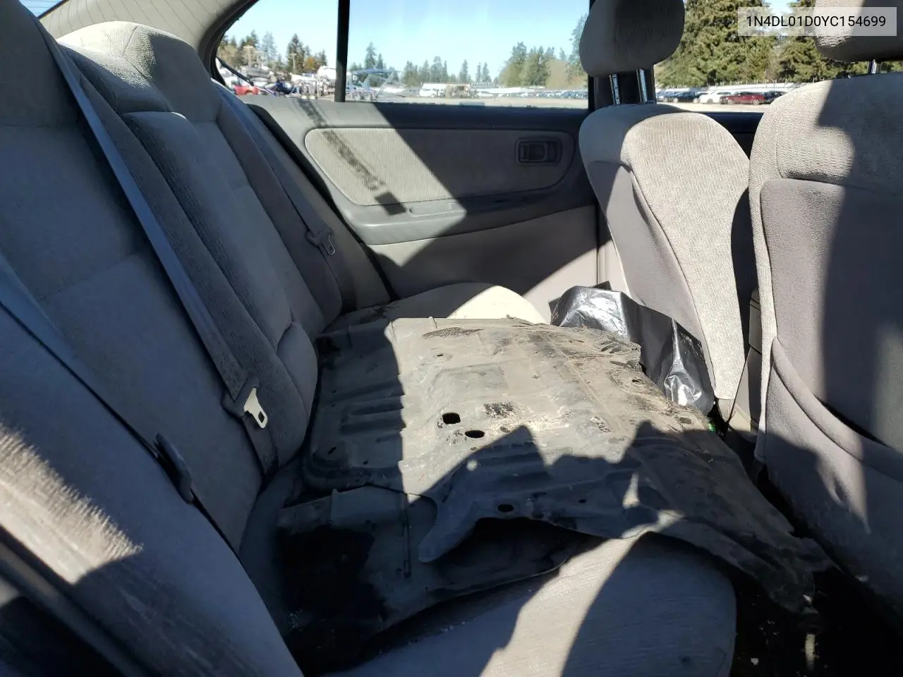 2000 Nissan Altima Xe VIN: 1N4DL01D0YC154699 Lot: 44737265