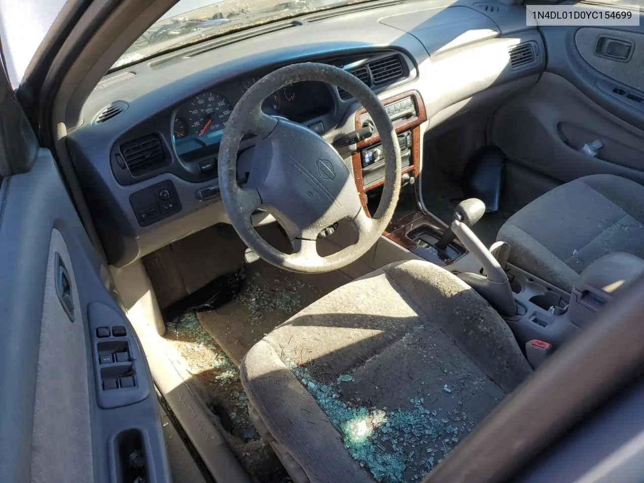 2000 Nissan Altima Xe VIN: 1N4DL01D0YC154699 Lot: 44737265