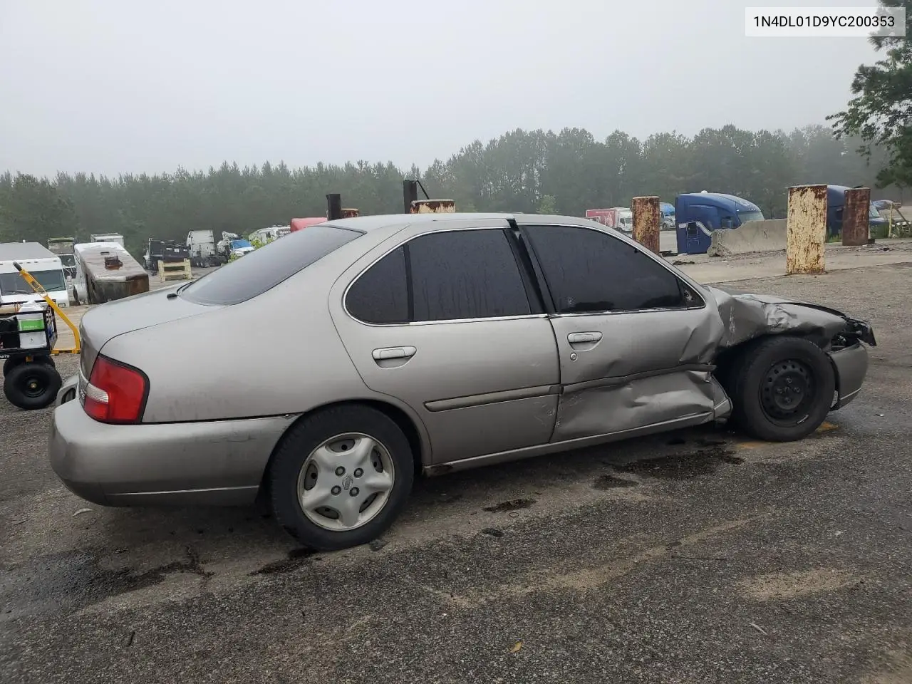 2000 Nissan Altima Xe VIN: 1N4DL01D9YC200353 Lot: 57768835