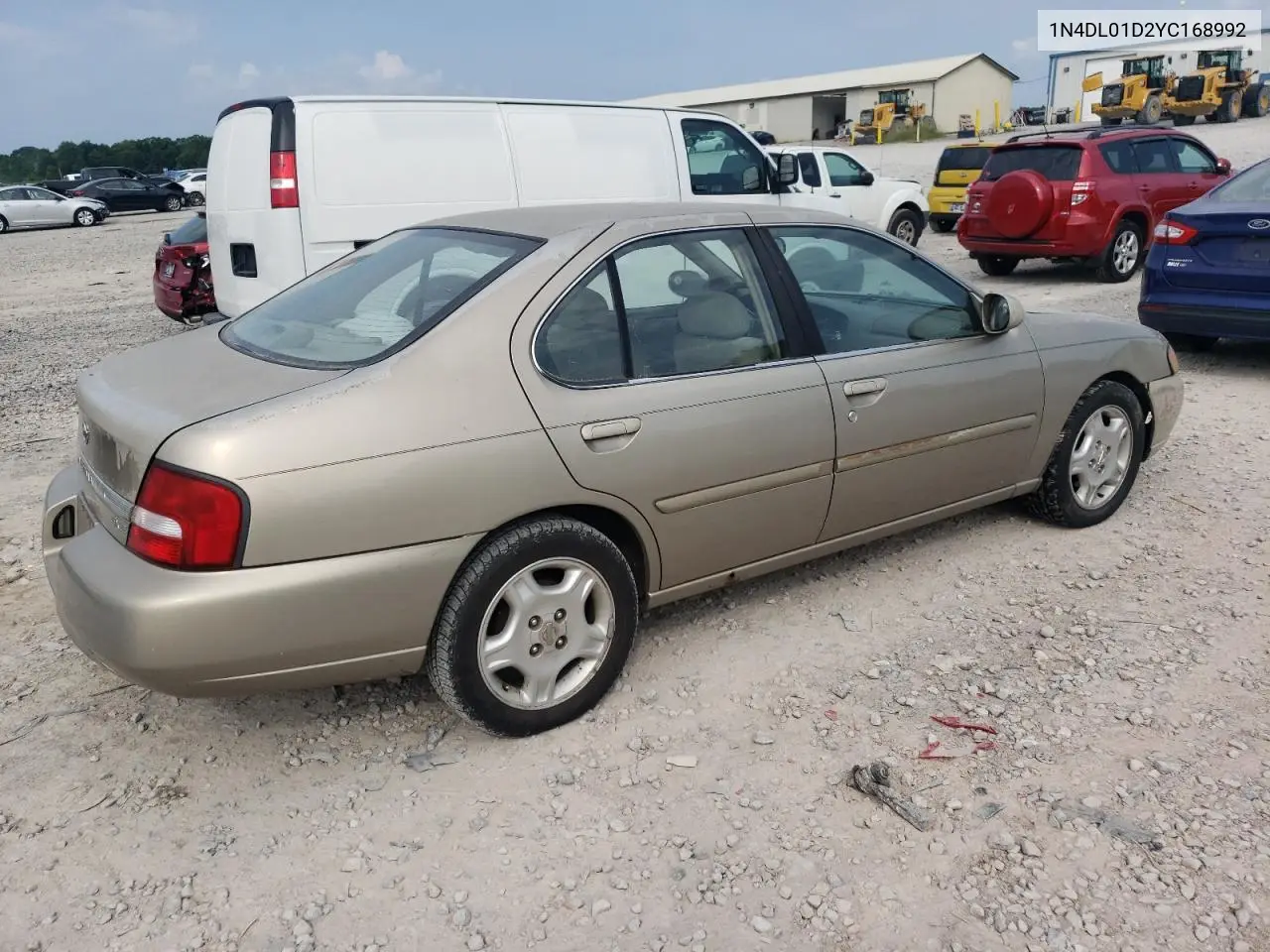 2000 Nissan Altima Xe VIN: 1N4DL01D2YC168992 Lot: 59351625