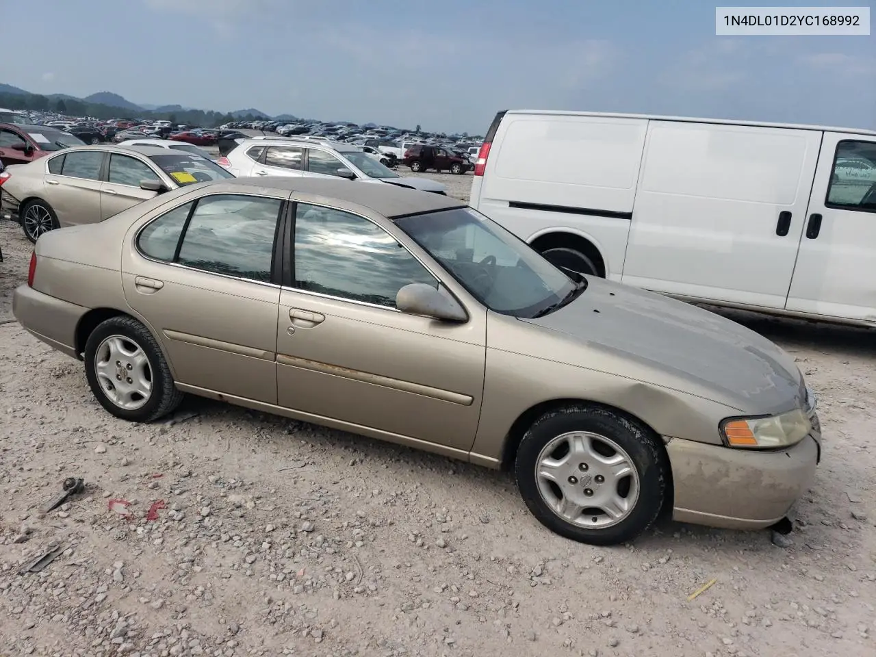 2000 Nissan Altima Xe VIN: 1N4DL01D2YC168992 Lot: 59351625
