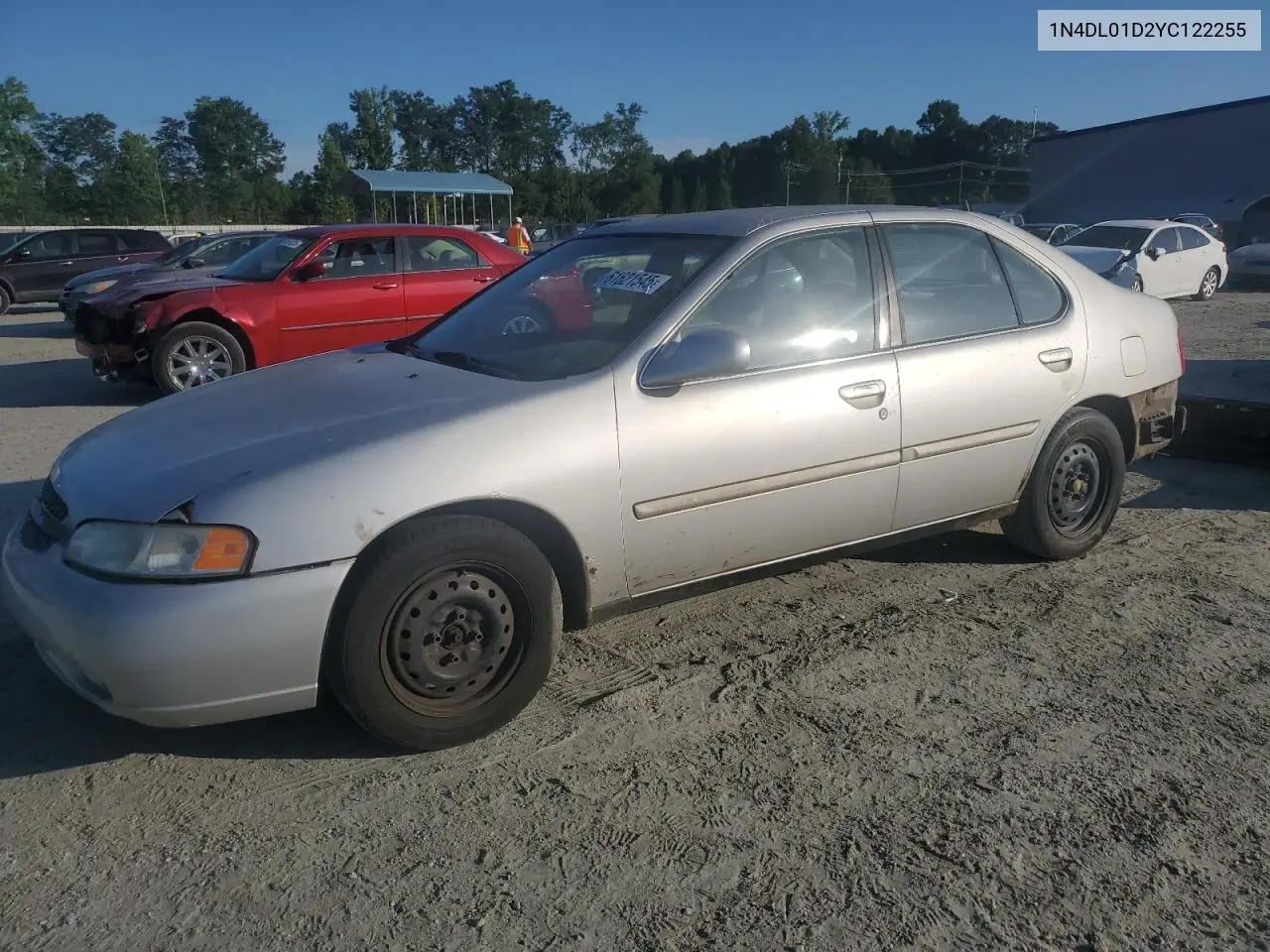2000 Nissan Altima Xe VIN: 1N4DL01D2YC122255 Lot: 61621545