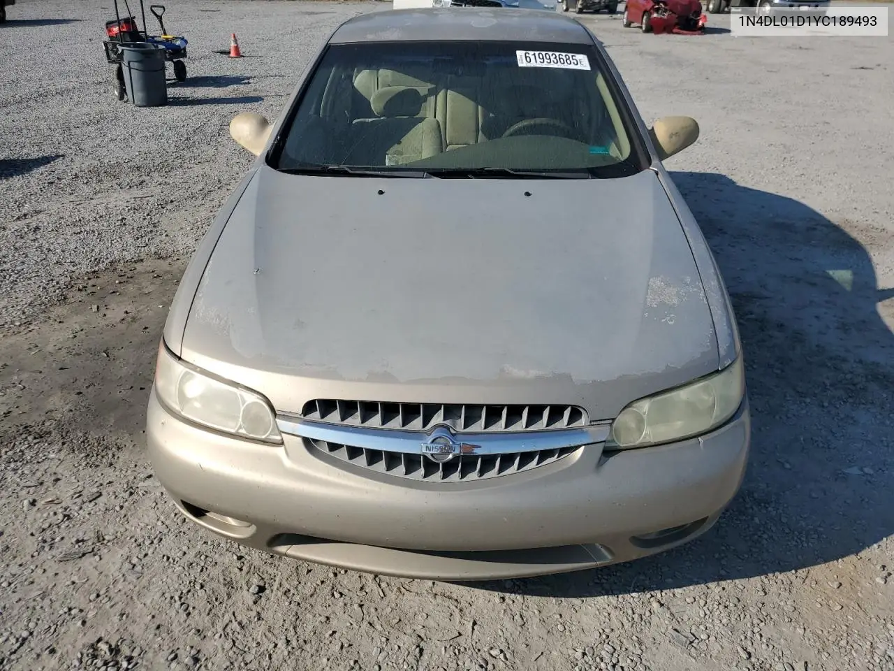 2000 Nissan Altima Xe VIN: 1N4DL01D1YC189493 Lot: 61993685