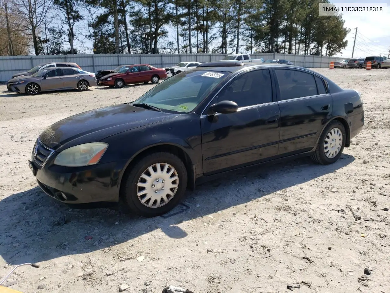 2003 Nissan Altima Base VIN: 1N4AL11D33C318318 Lot: 50783795