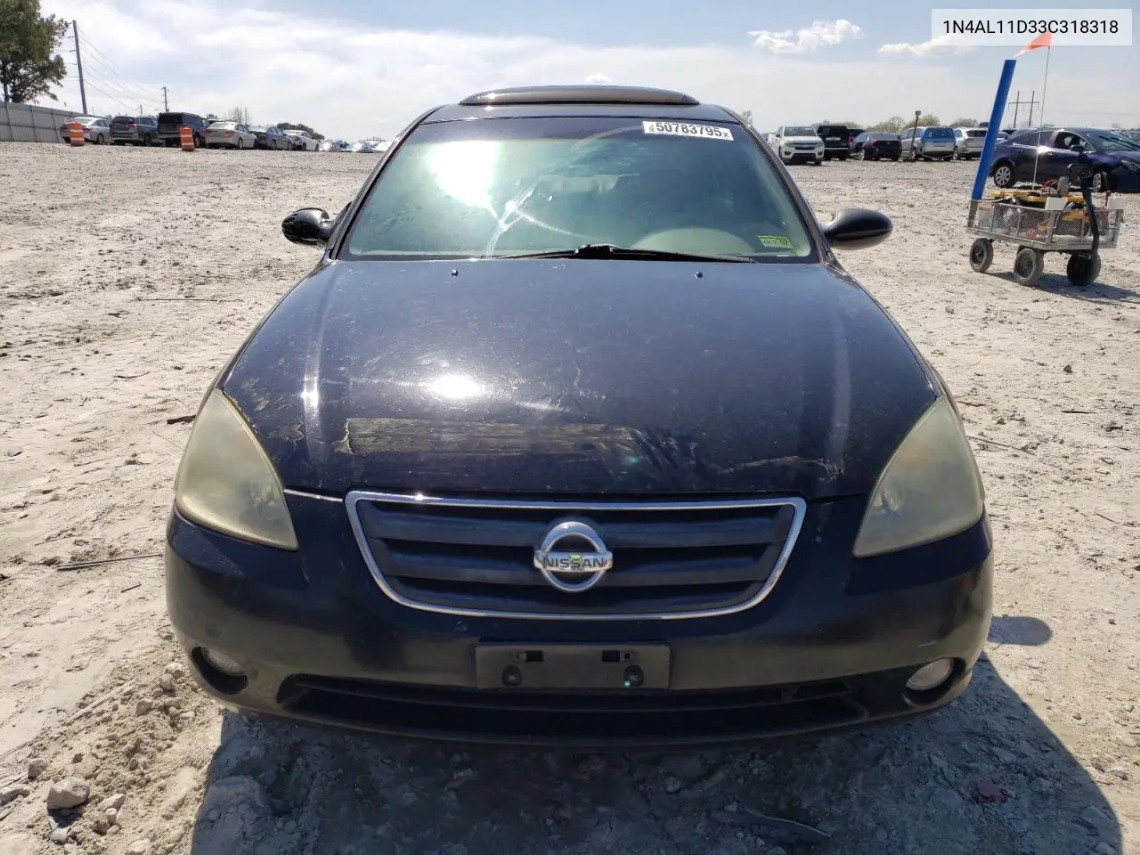 2003 Nissan Altima Base VIN: 1N4AL11D33C318318 Lot: 50783795