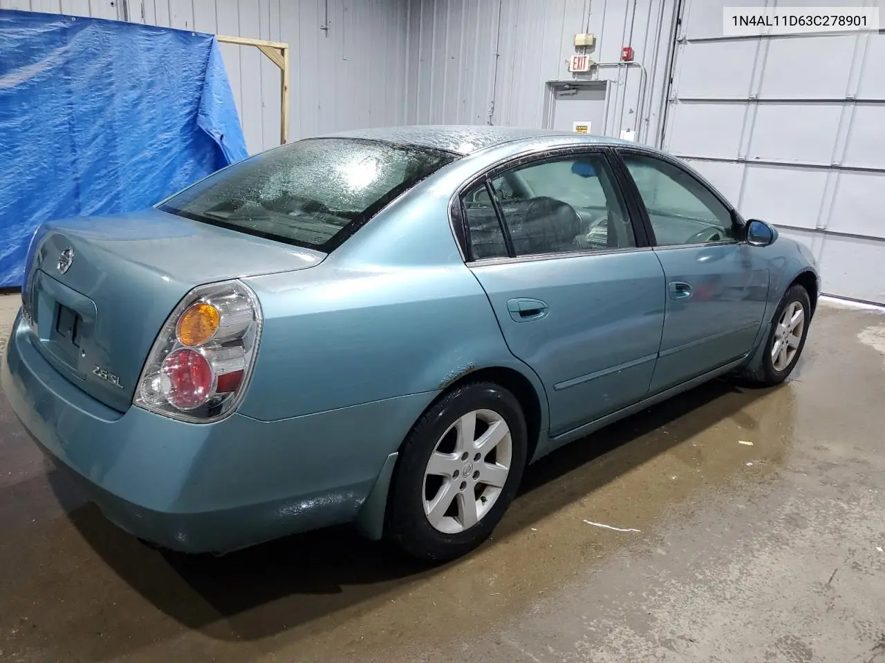 2003 Nissan Altima Base VIN: 1N4AL11D63C278901 Lot: 50864355
