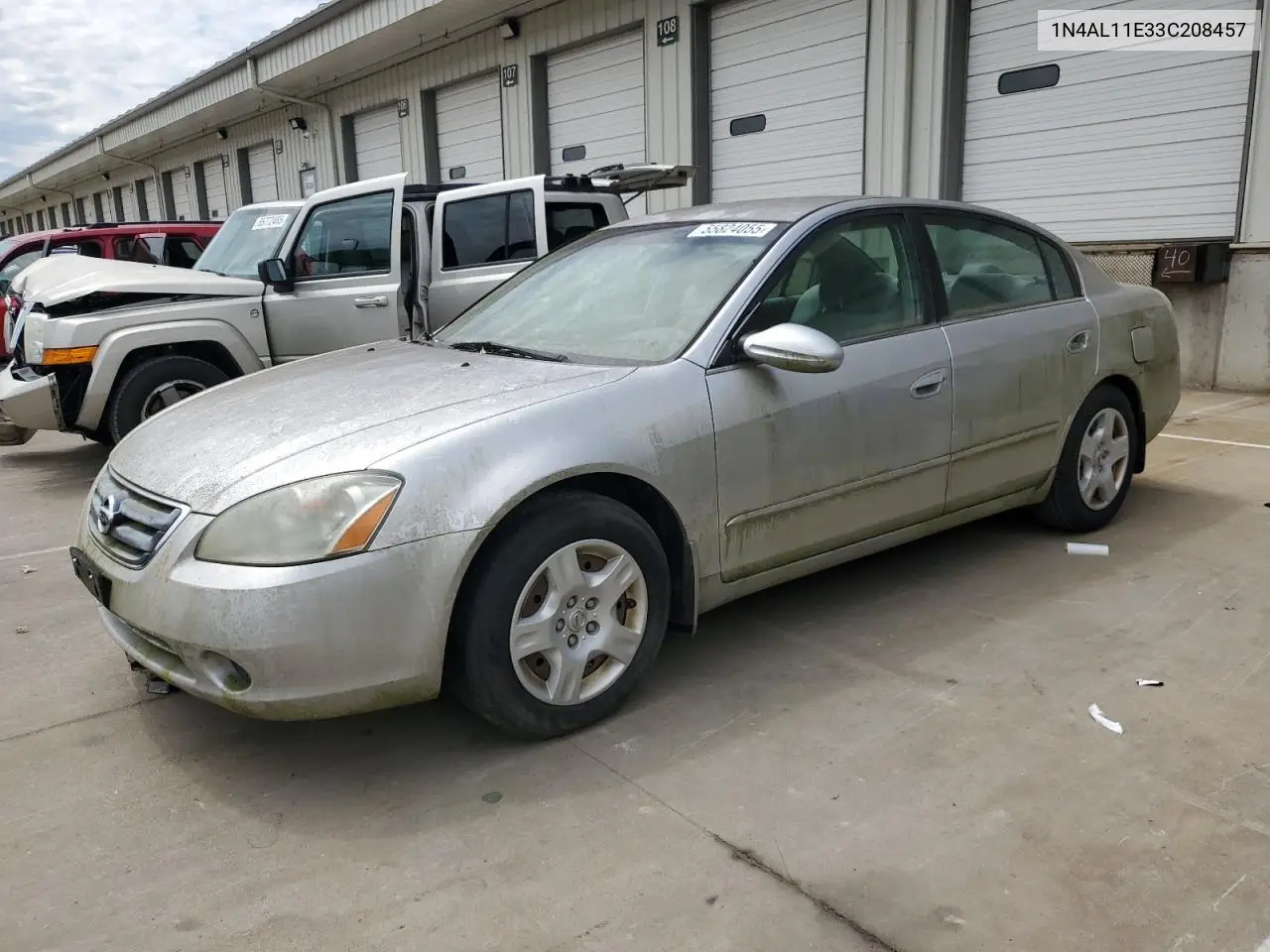 2003 Nissan Altima Base VIN: 1N4AL11E33C208457 Lot: 55824055