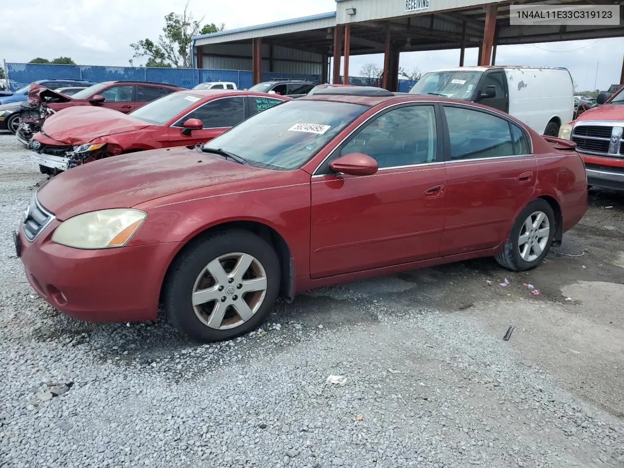 2003 Nissan Altima Base VIN: 1N4AL11E33C319123 Lot: 56246495