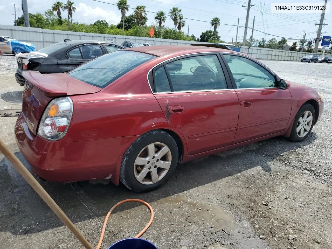 2003 Nissan Altima Base VIN: 1N4AL11E33C319123 Lot: 56246495