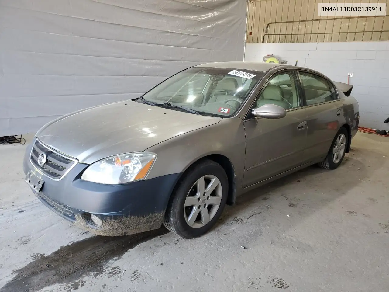2003 Nissan Altima Base VIN: 1N4AL11D03C139914 Lot: 56913315