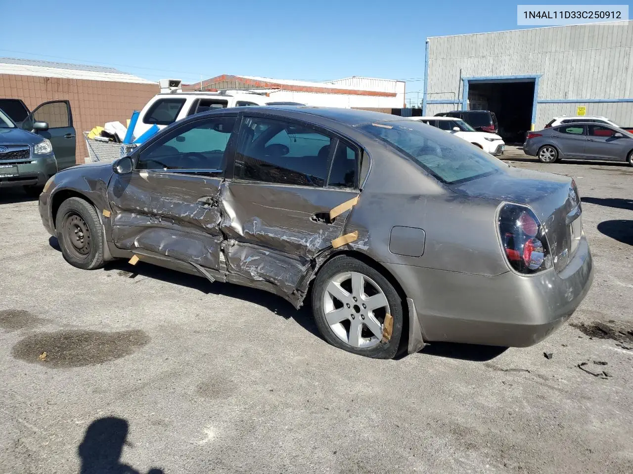 2003 Nissan Altima Base VIN: 1N4AL11D33C250912 Lot: 57912575