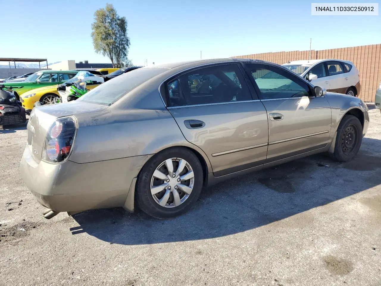 2003 Nissan Altima Base VIN: 1N4AL11D33C250912 Lot: 57912575