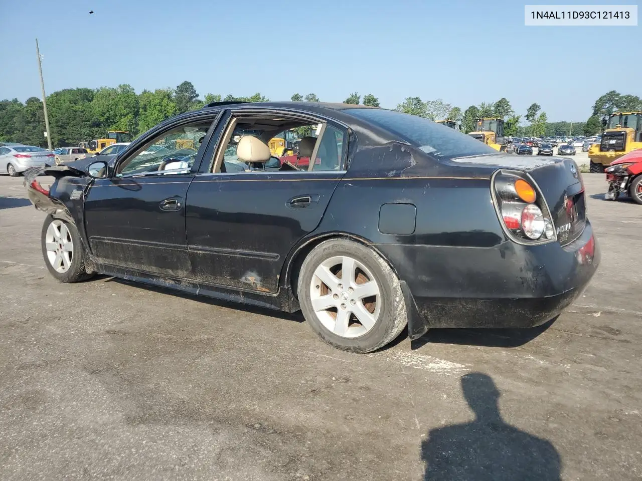 2003 Nissan Altima Base VIN: 1N4AL11D93C121413 Lot: 61921755