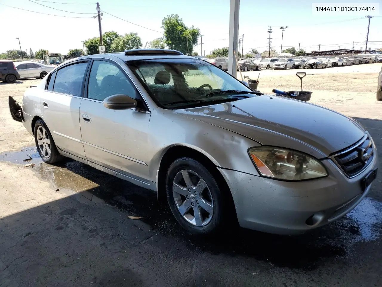 2003 Nissan Altima Base VIN: 1N4AL11D13C174414 Lot: 63249825