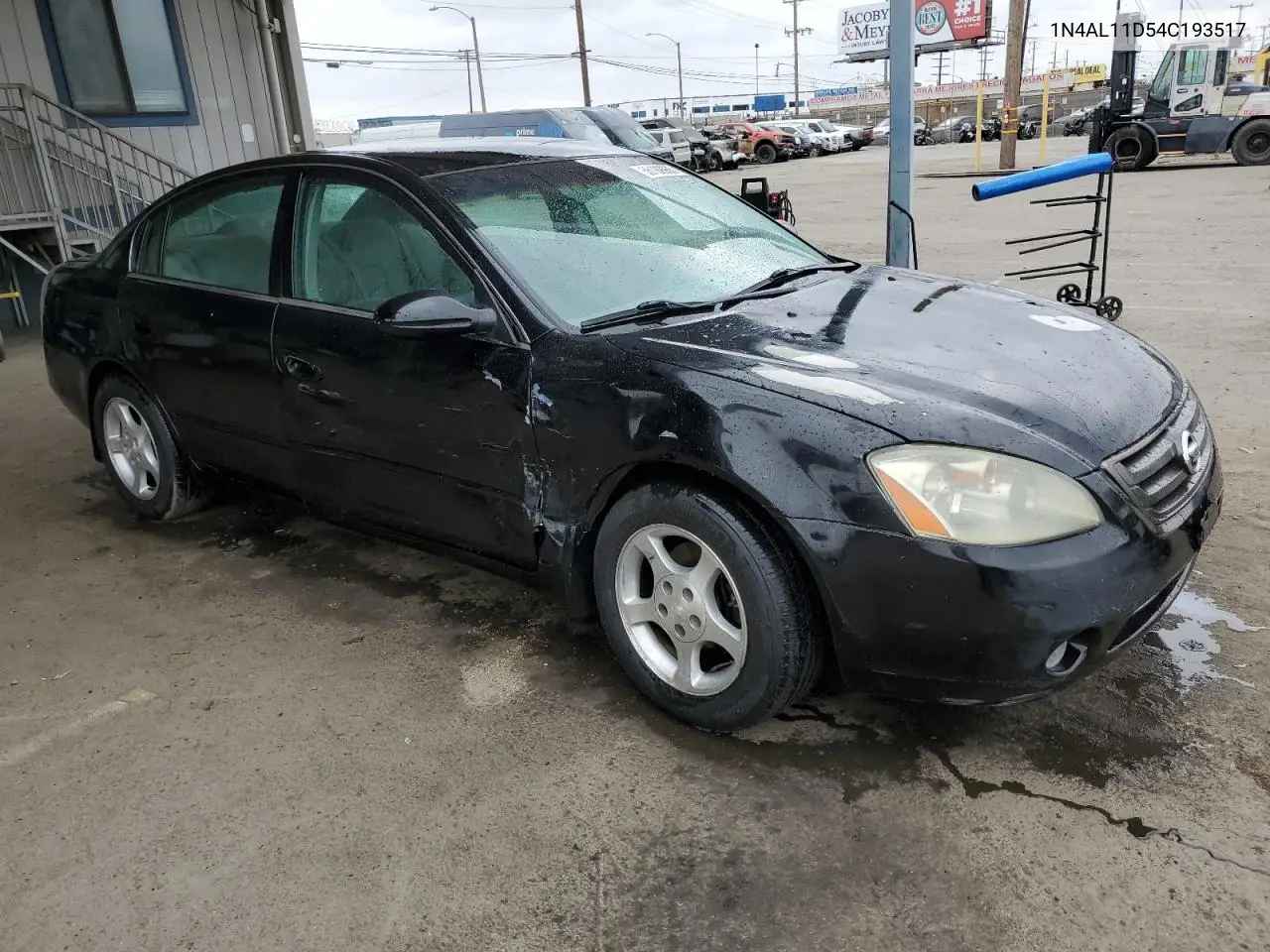2004 Nissan Altima Base VIN: 1N4AL11D54C193517 Lot: 56189985