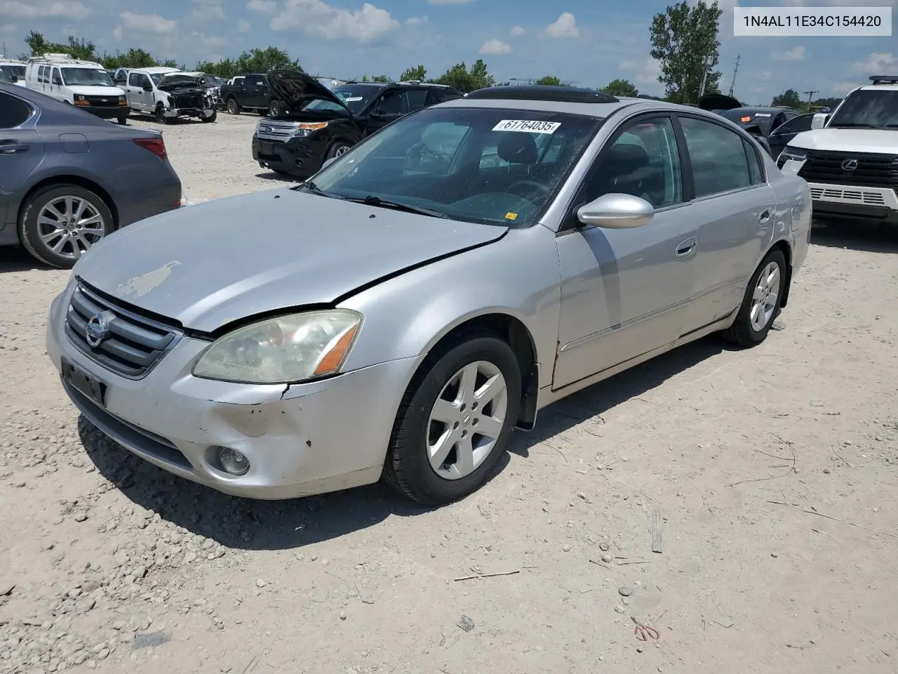 2004 Nissan Altima Base VIN: 1N4AL11E34C154420 Lot: 61764035
