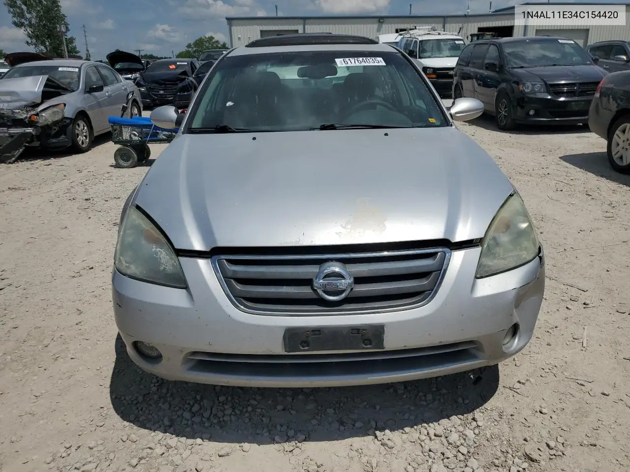 2004 Nissan Altima Base VIN: 1N4AL11E34C154420 Lot: 61764035