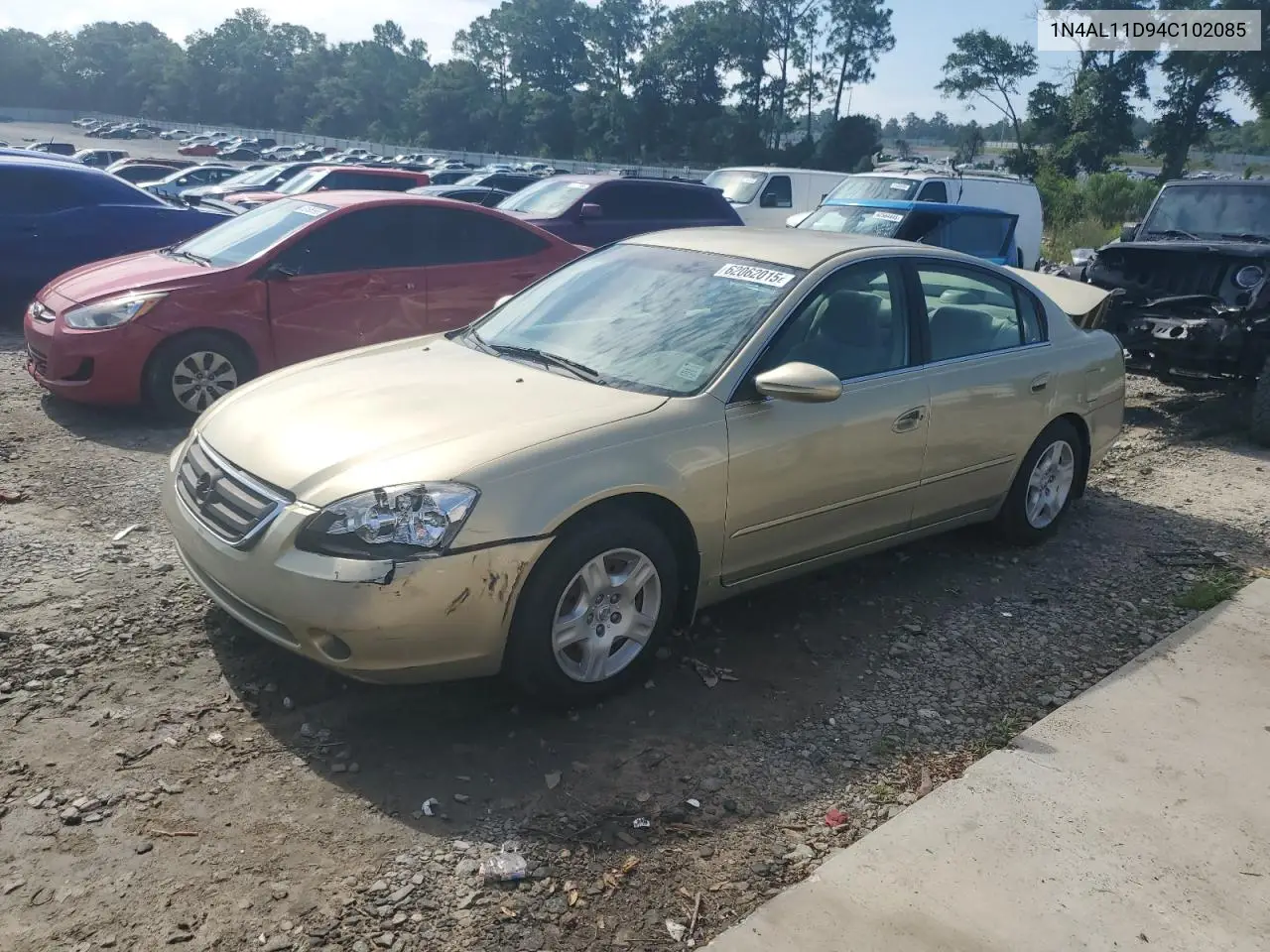 2004 Nissan Altima Base VIN: 1N4AL11D94C102085 Lot: 62062015