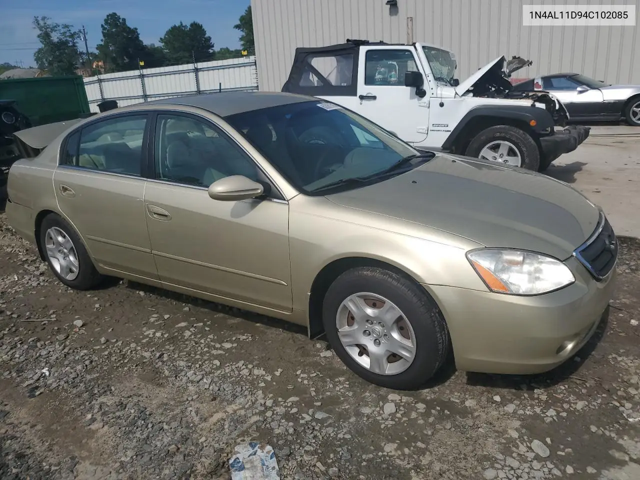 2004 Nissan Altima Base VIN: 1N4AL11D94C102085 Lot: 62062015