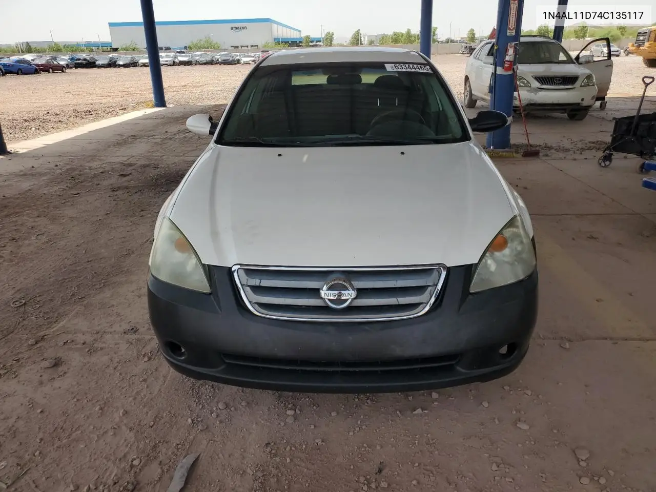 2004 Nissan Altima Base VIN: 1N4AL11D74C135117 Lot: 63344465