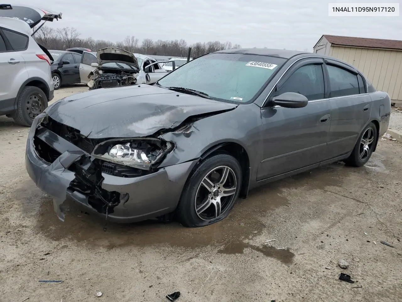 2005 Nissan Altima S VIN: 1N4AL11D95N917120 Lot: 43840555