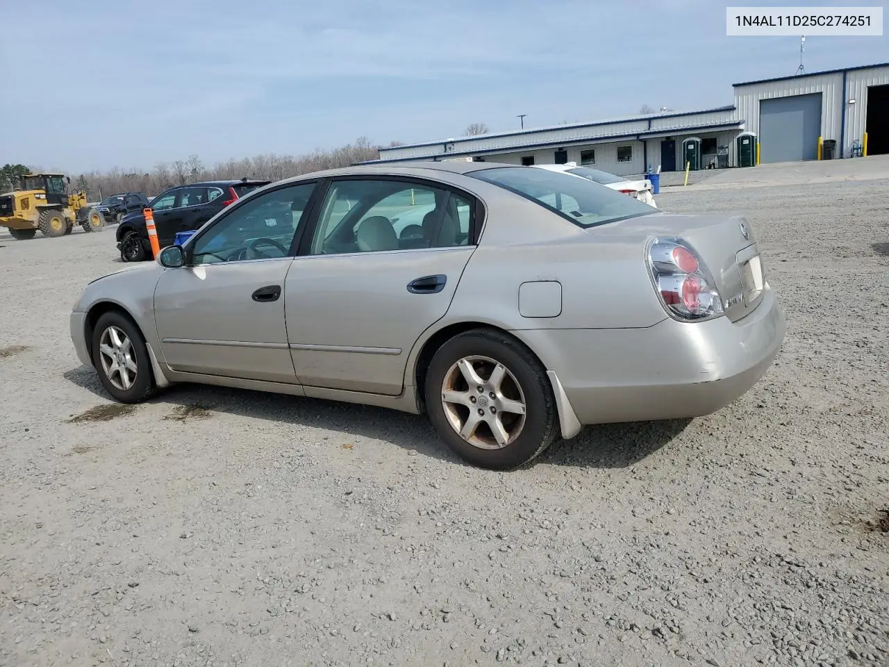 2005 Nissan Altima S VIN: 1N4AL11D25C274251 Lot: 48535895
