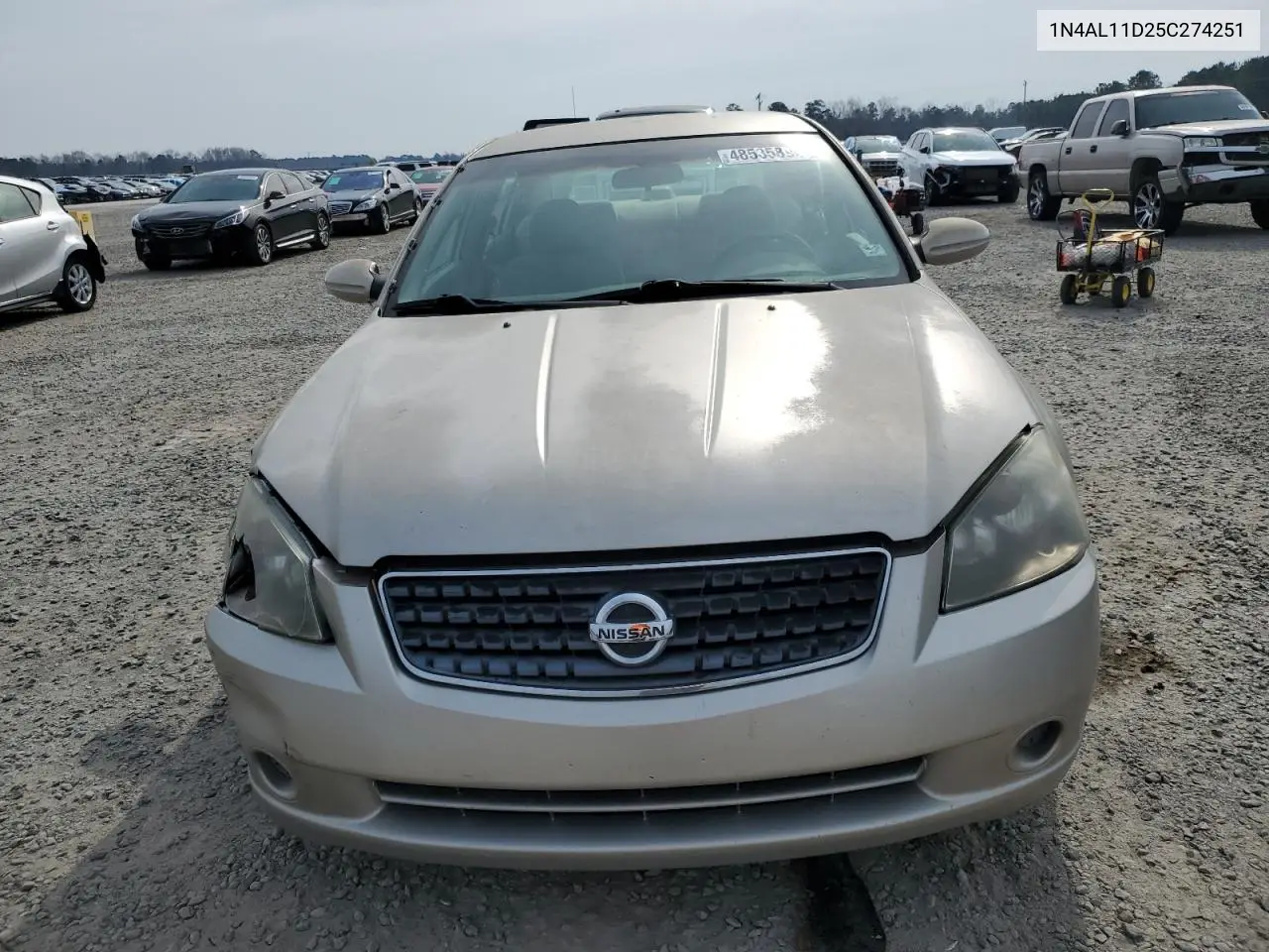 2005 Nissan Altima S VIN: 1N4AL11D25C274251 Lot: 48535895