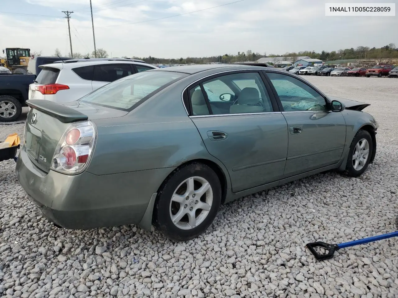 2005 Nissan Altima S VIN: 1N4AL11D05C228059 Lot: 52637705