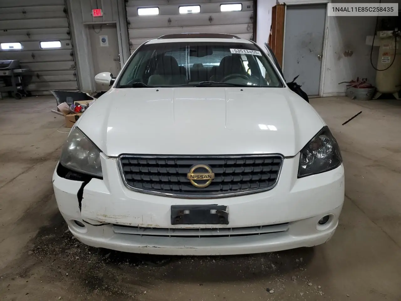 2005 Nissan Altima S VIN: 1N4AL11E85C258435 Lot: 53513455