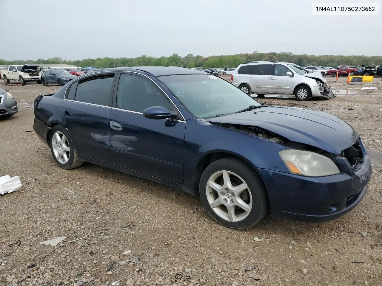 2005 Nissan Altima S VIN: 1N4AL11D75C273662 Lot: 54126235